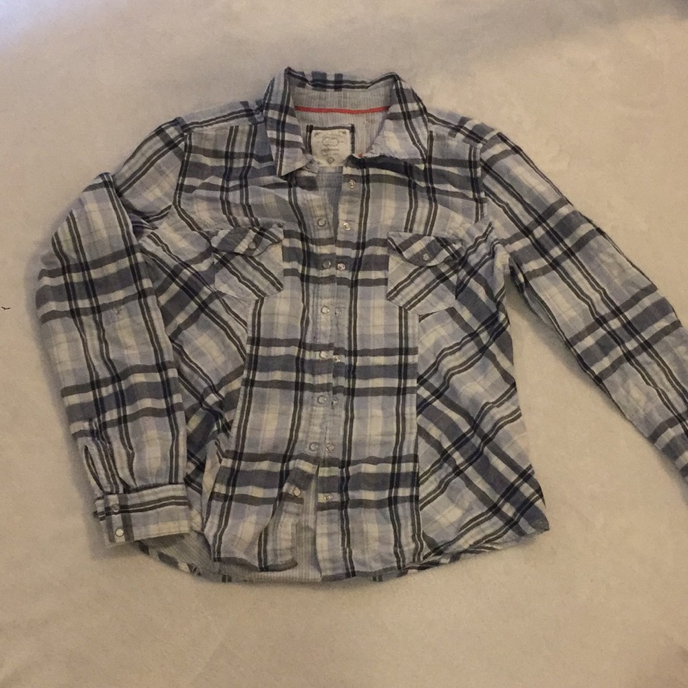 Blue flannel